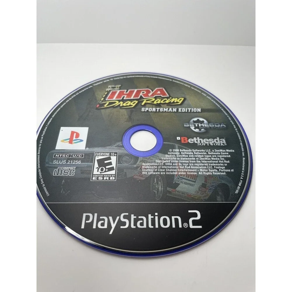 IHRA Drag Racing: Sportsman Edition (Sony PlayStation 2 PS2) Tested